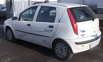 Fiat Punto II phase 1, 5&nbsp;portes.