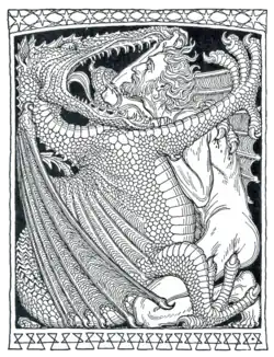 Der innere Dämon als Drache (1912).