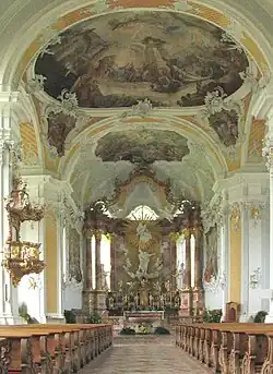 Intérieur de l'église Saint-Joseph