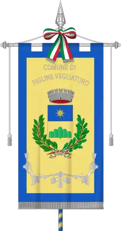 Drapeau de Figline Vegliaturo