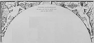 Figures allégoriques représentant la Marine.