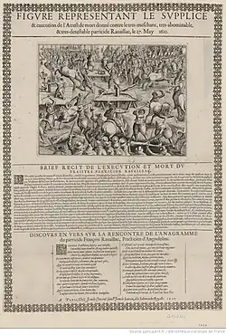 Le supplice de Ravaillac, Jean Le Grain.