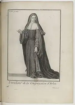 Habit des Ursulines d'Arles
