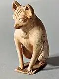 Figurine de chien assis (Ier&nbsp;siècle)
