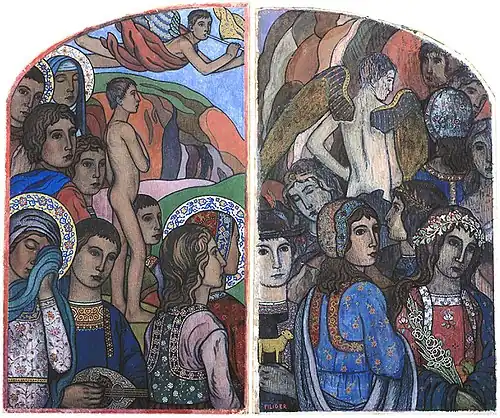 Le jugement dernier (entre 1892 et 1894), Indianapolis Museum of Art.