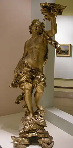 Angelo reggicandelabro, v. 1667.