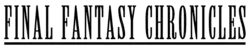 Final Fantasy Chronicles est inscrit en lettres noires sur une seule ligne.