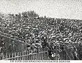 Une partie des 41000 spectateurs de la finale (aux tribunes "populaires").
