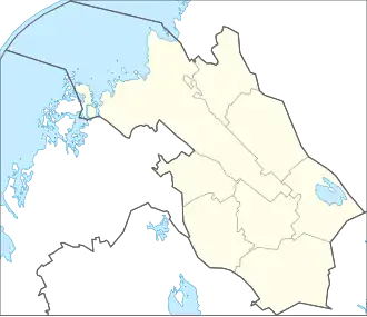 Voir sur la carte administrative d'Ostrobotnie centrale