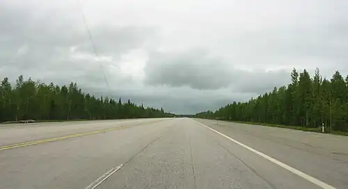Élargissement de la chaussée entre Kemi et Rovaniemi