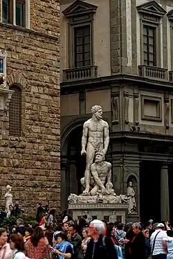 Hercules et Cacus, Piazza della Signoria à Florence, 1533.