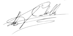 signature d'Antonio Cubillo
