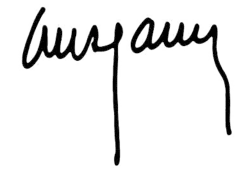 signature d'Antonio Gala