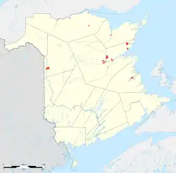 Réserves indiennes actuelles.