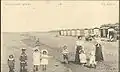 La plage de Sestroretsk en 1900