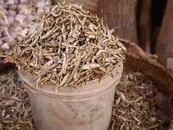 Petits poissons au marché