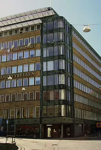 Siège de l'agence à Göteborg en 2010