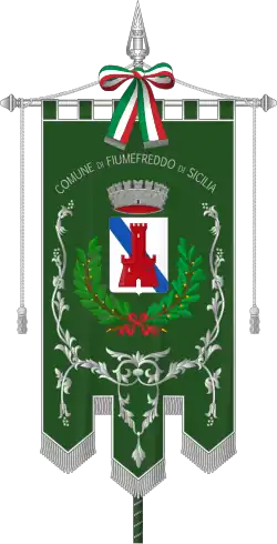 Drapeau de Fiumefreddo di Sicilia