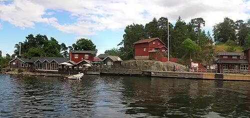 Färjeläget et le port.