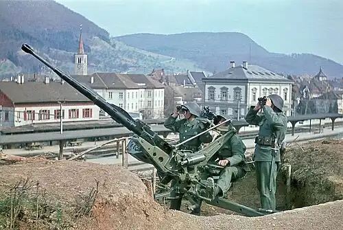 Canon DCA 20&nbsp;mm 38 à Liestal (1944)