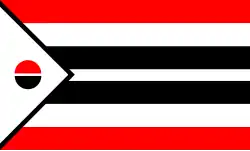 Drapeau des Arapahos (Wyoming).