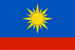 Drapeau de Okroug urbain d'Artiom