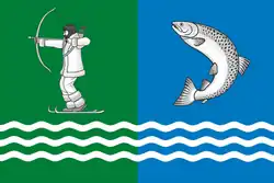 Drapeau de Raïon de Belomorsk