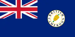 Drapeau du Cameroun britannique