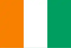 Drapeau de la Côte d'Ivoire