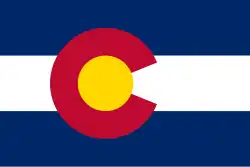 Drapeau de Colorado