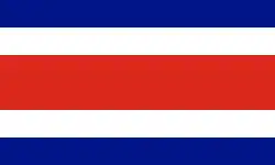 Drapeau du Costa Rica