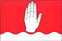 Drapeau de Domašov nad Bystřicí