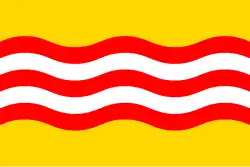 Drapeau de Hluboká nad Vltavou