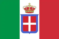 Drapeau du Royaume d'Italie