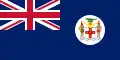 Drapeau de la Jamaïque (1957-1962).