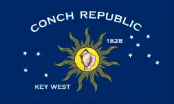 Drapeau de République de Conch(Depuis 1982)