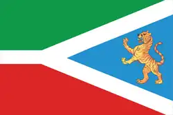 Drapeau de Raïon de Khabarovsk