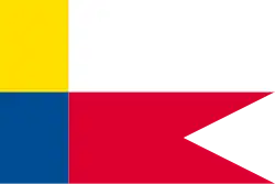 Drapeau de Západ (Ouest)