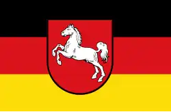 Drapeau de Basse-Saxe