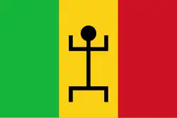 Drapeau de la Fédération du Mali