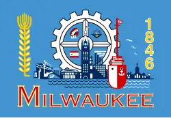 Drapeau de Milwaukee