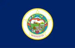 Drapeau du Minnesota de 1957 à 1983