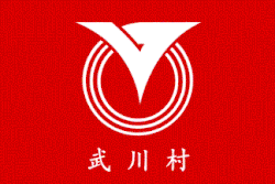 Drapeau de Mukawa-mura