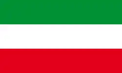 Drapeau de la Rhénanie-du-Nord-Westphalie