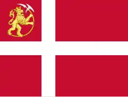 Drapeau de la Norvège de 1814 à 1821
