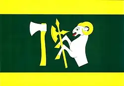 Drapeau de Nová Lhota