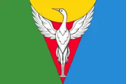 Drapeau de Raïon d'Oktiabrskoïe