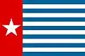 Drapeau indépendantiste de la Nouvelle-Guinée occidentale X