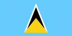 Drapeau de Sainte-Lucie
