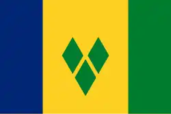 Drapeau de Saint-Vincent-et-les-Grenadines